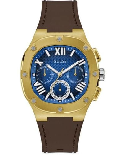 Guess USA Stainless Steel Chronograph 42mm - Blue