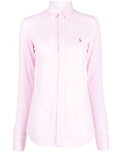 Polo Ralph Lauren Heidi Embroidered Shirt - Pink