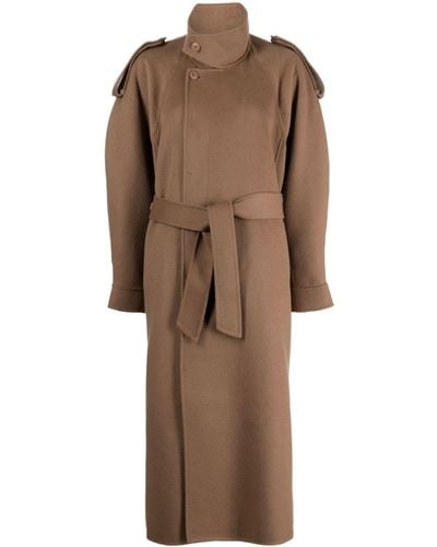 JNBY Wool-cashmere Blend Coat - Brown