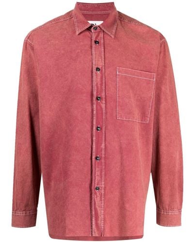 President's Katoenen Overhemd - Roze