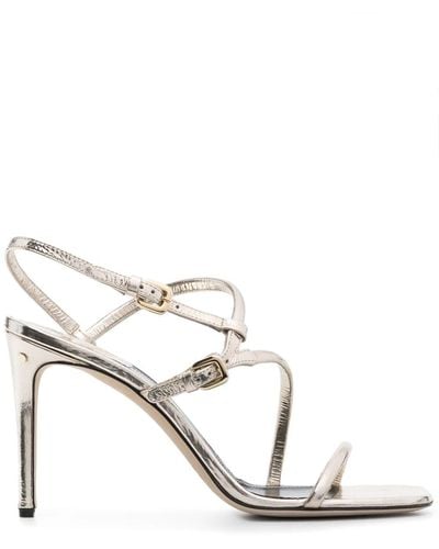 Laurence Dacade 100mm Open-toe Sandals - White