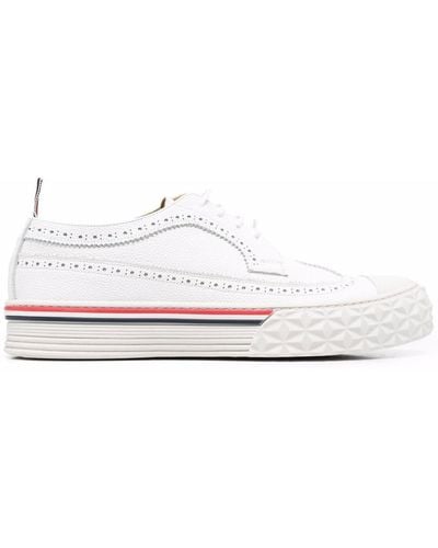 Thom Browne Collegiate Longwing Low-top Trainers - White