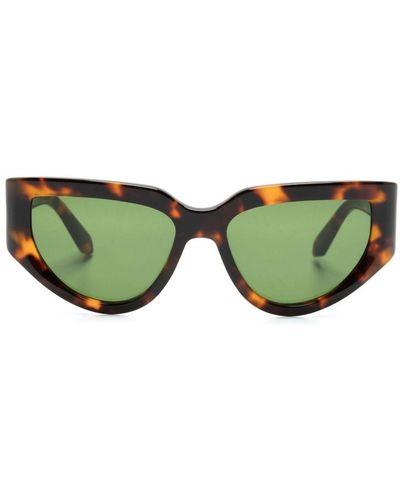 Off-White c/o Virgil Abloh Seward Cat-eye Frame Sunglasses - Green