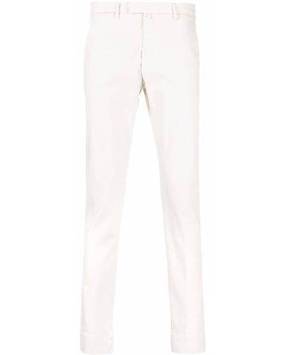Briglia 1949 Slim-fit Tailored Pants - White