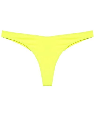 Mc2 Saint Barth Naomi Tanga Bikini Bottoms - Yellow