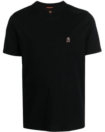 Parajumpers T-shirt Met Logopatch - Zwart