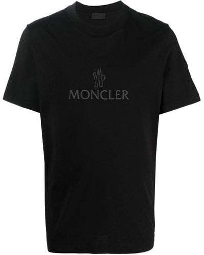 Moncler Logo-print Short-sleeved T-shirt - ブラック