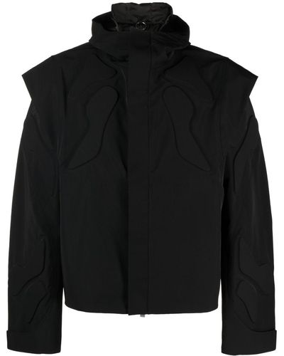 HELIOT EMIL Fettle Hooded Jacket - Black