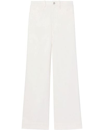 PROENZA SCHOULER WHITE LABEL Pantalon en serge - Blanc