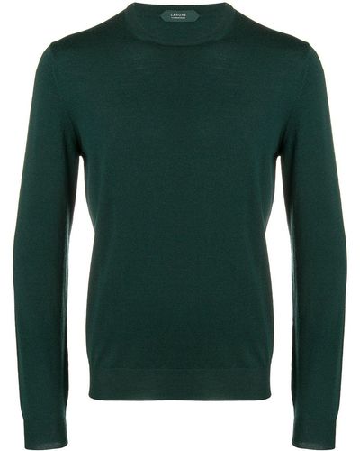Zanone Fine Knit Sweater - グリーン