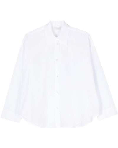 Mazzarelli Langärmeliges Hemd - Weiß