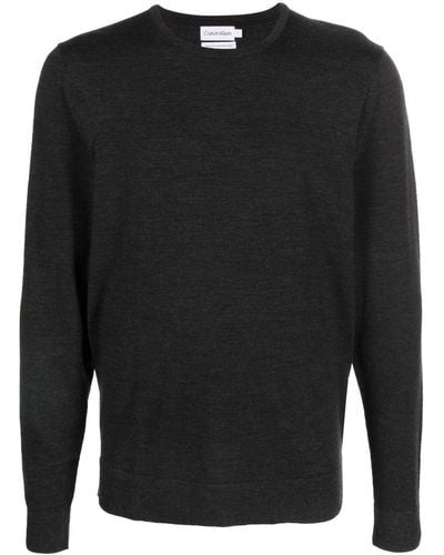 Calvin Klein クルーネックセーター - ブラック