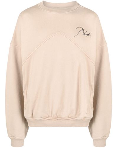 Rhude Felpa con stampa - Neutro