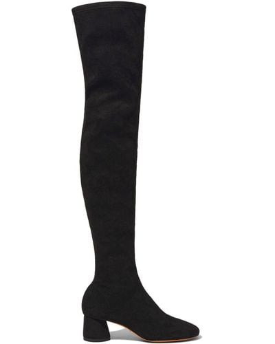 Proenza Schouler Glove Overknee Laarzen (55 Mm) - Zwart