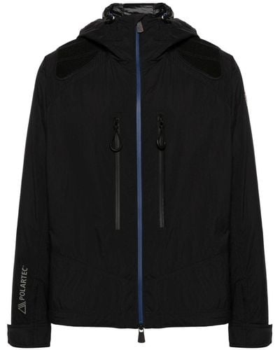 3 MONCLER GRENOBLE Ripstop Hooded Jacket - Men's - Polyamide/polyester - Black