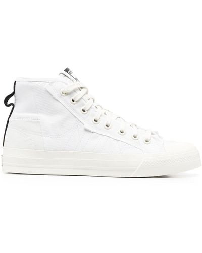 adidas Klassische High-Top-Sneakers - Weiß