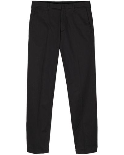 Paul Smith Tailored Cotton Trousers - Black