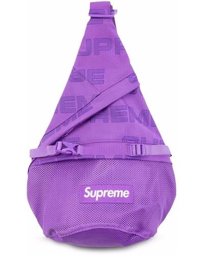 Supreme logo-print Shoulder Bag - Farfetch