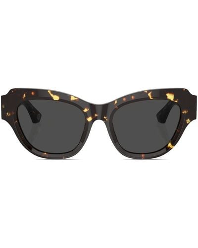 Burberry Tortoiseshell Cat-eye Sunglasses - Black