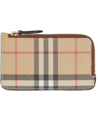 Burberry Wallets - Natural