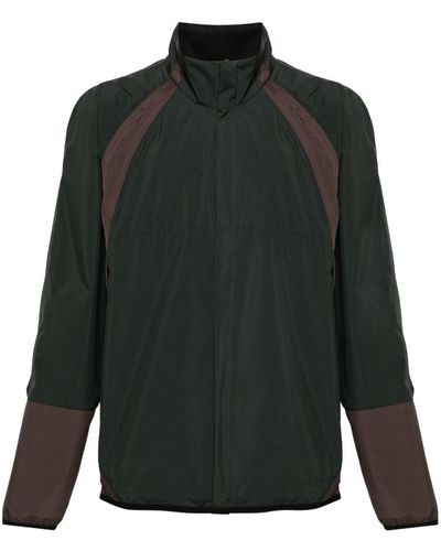 RANRA Recycled-polyester Windbreaker - Green