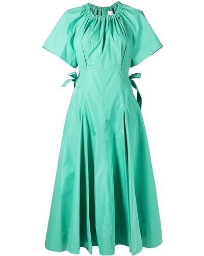 3.1 Phillip Lim Midi-jurk Met Ruche - Groen