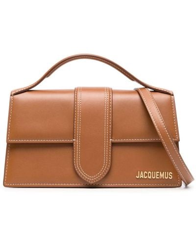 Jacquemus Large Le Bambinou Crossbody Bag - Brown