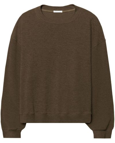 John Elliott Vintage Melange Cotton Sweatshirt - Brown
