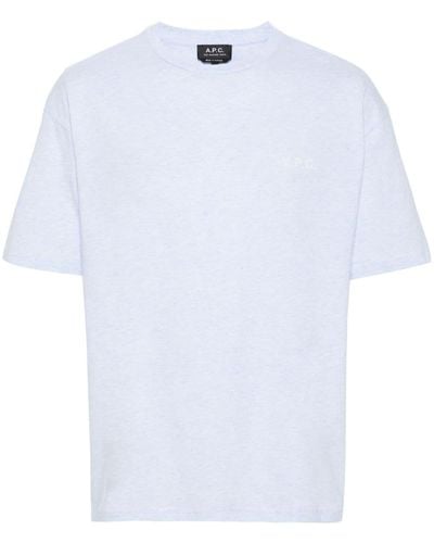 A.P.C. Ava T-Shirt aus Baumwolle - Weiß
