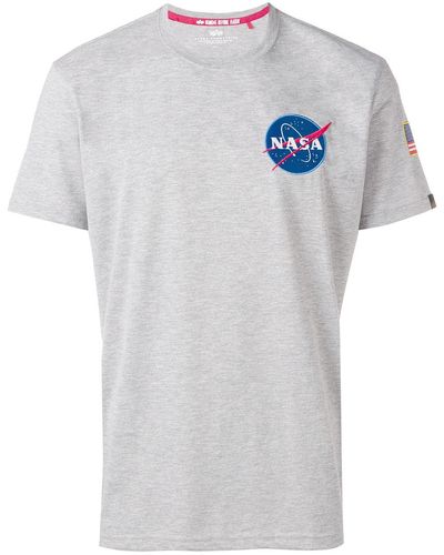 Alpha Industries Nasa Patch T-shirt - Gray