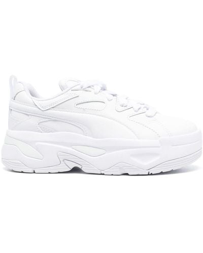 PUMA Blstr Dresscode Leather Sneakers - White