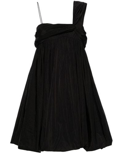 Cecilie Bahnsen Victoria Puffball Mini Dress - Women's - Polyester/cupro/polyamide - Black