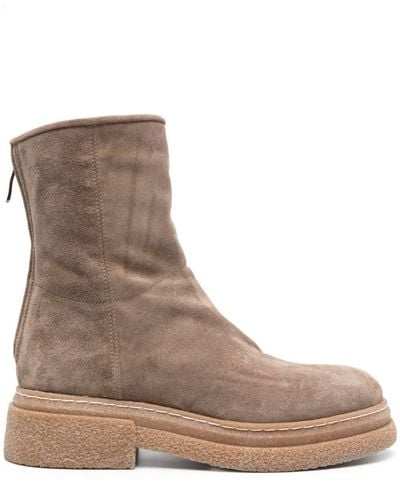 Alberto Fasciani Gill Suede Ankle Boots - Brown