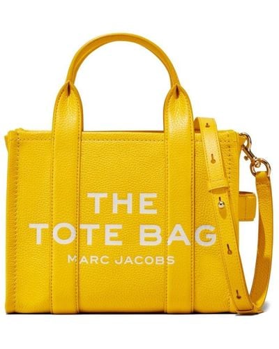 Marc Jacobs 'Die Leder mittelgroße Tasche' ' - Amarillo