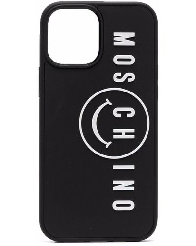 Moschino Iphone 12 Pro Max ケース - ブラック