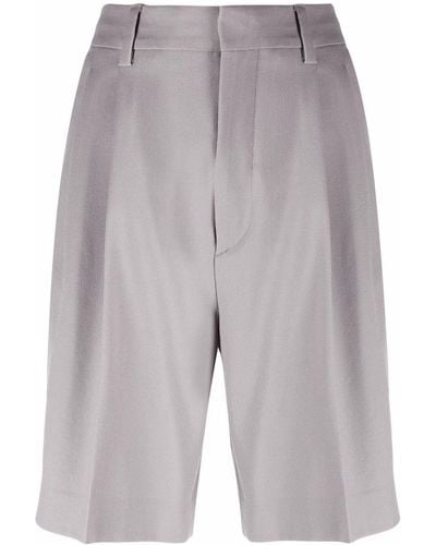 Filippa K Polina High-waisted Shorts - Gray