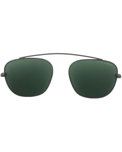 Dita Eyewear Square-frame Tinted Sunglasses - Green