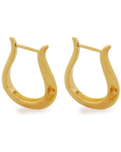 Monica Vinader 18kt Gold Vermeil Earrings - Metallic