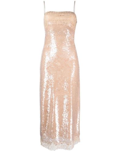 Jonathan Simkhai Valentina Sequin-embellished Dress - Pink