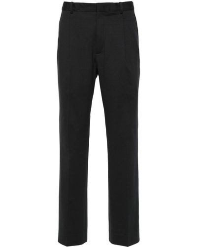 Circolo 1901 Dart-detailed Tapered Trousers - Black