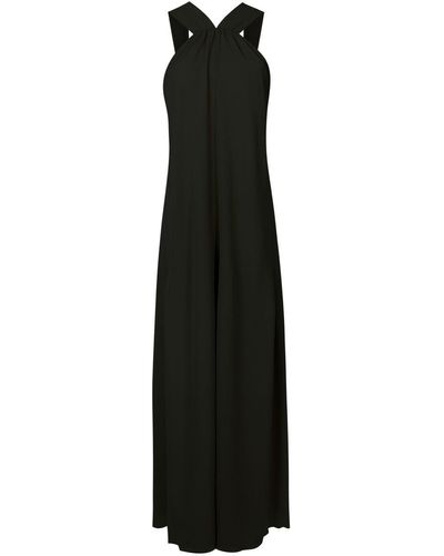 Olympiah Mouwloze Maxi-jurk - Zwart