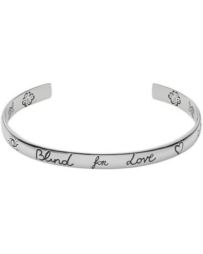 Gucci Blind For Love Bracelet - White