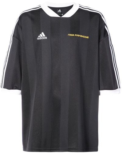 Gosha Rubchinskiy X Adidas Football T-shirt - Black