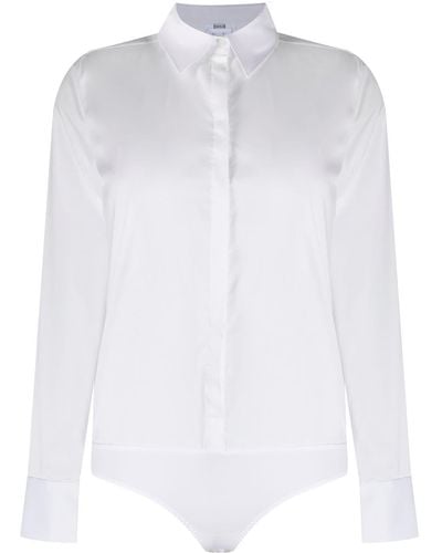 Wolford London Effect Shirt Body - White