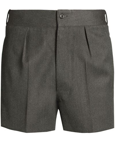 Maison Margiela Mini Tailored Shorts - Gray