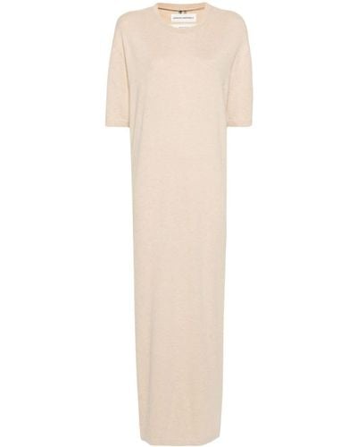 Extreme Cashmere N°321 Kris Knitted Maxi Dress - White