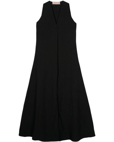 Blanca Vita Aralia Belted Maxi Dress - Black