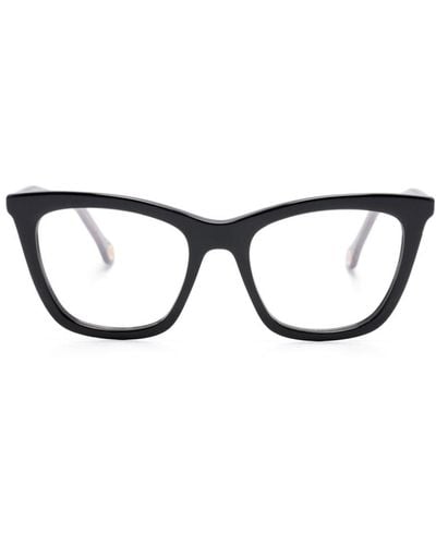 Carolina Herrera キャットアイ眼鏡フレーム - ブラック
