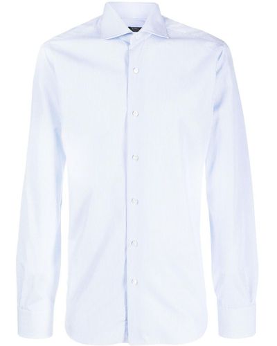 Barba Napoli Classic Button-up Shirt - White
