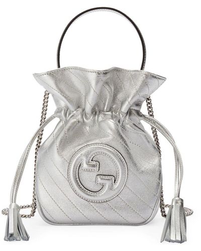 Gucci Mini sac seau Blondie - Blanc